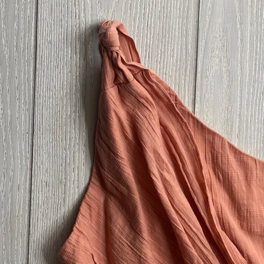 Hello Molly Women's Peach Pink Soft Hearts Club Mini Dress Size Small 4 - Picture 9 of 12